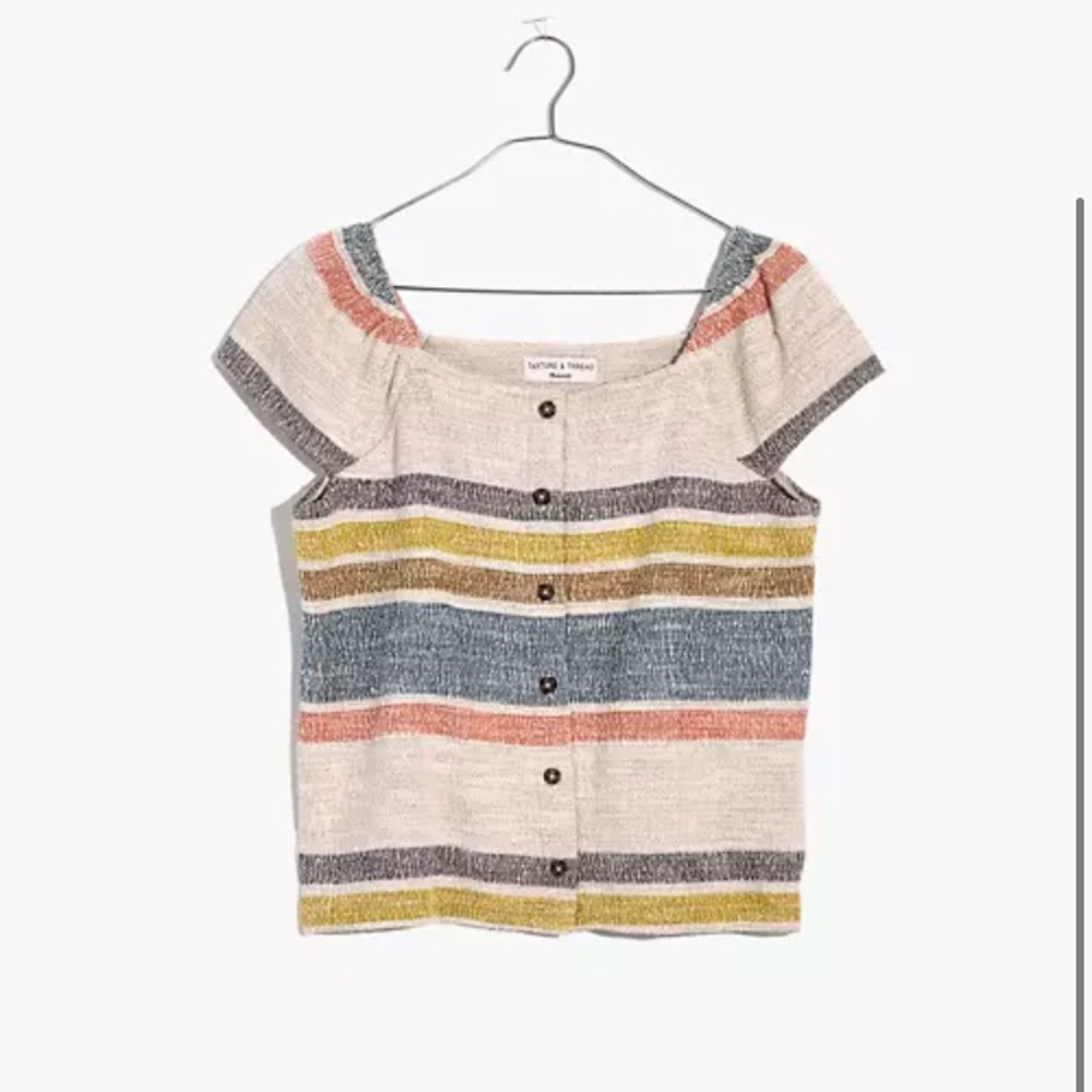 Madewell Texture & Thread Top - image 1